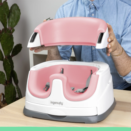 Ingenuity - Scaun de masa 2 in 1 Pink Peony [2]
