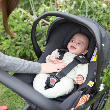 Joie - Carucior pentru copii multifunctional 3 in 1 Chrome 2 Cashew (Carucior Chrome 2 Cashew + Landou Chrome Cashew + scoica i-Snug Cashew) [12]