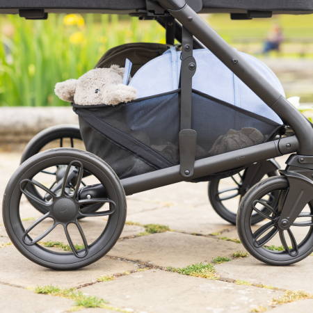 Joie - Carucior pentru copii multifunctional 3 in 1 Chrome 2 Raven  (Carucior Chrome 2 Raven + Landou Chrome Raven+ scoica i-Snug Raven) [9]