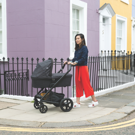 Joie - Carucior pentru copii multifunctional 3 in 1 Chrome DLX Toffee (Carucior Chrome DLX + Landou Toffee + Scoica i-Snug Toffee) [2]