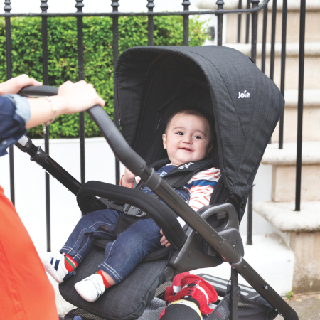 Joie - Carucior pentru copii multifunctional 3 in 1 Chrome DLX Toffee (Carucior Chrome DLX + Landou Toffee + Scoica i-Snug Toffee) [4]