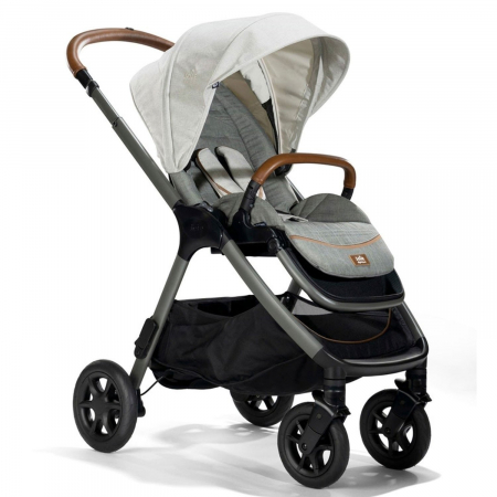 Joie - Carucior pentru copii multifunctional 3 in 1 Finiti Signature Oyster + Baza Isofix Encore (Carucior Finiti Oyster+ Landou Ramble XL Oyster+ scoica i-Level Recline Oyster+ baza isofix Encore) [1]
