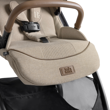 Joie - Carucior pentru copii multifunctional 3 in 1 Valora Signature Sandstone (Carucior Valora + Landou Ramble XL + scoica i-Starter) [13]