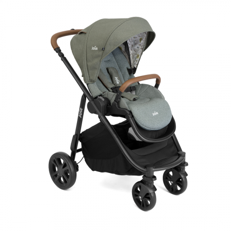 Joie - Carucior pentru copii multifunctional 3 in 1 Versatrax E Dark Green (Carucior Versatrax E + Landou Ramble + scoica i-Snug) [1]