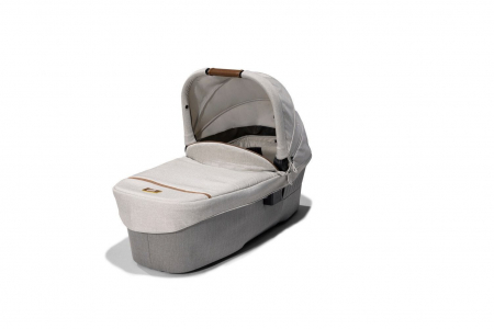 Joie - Carucior pentru copii ultracompact  3 in 1 Parcel Oyster / i-Snug Shale ( Carucior Parcel Oyster + Landou Ramble XL Oyster + Scoica auto i-Snug cu tetiera reglabila, nastere - 75 cm, Shale) [9]
