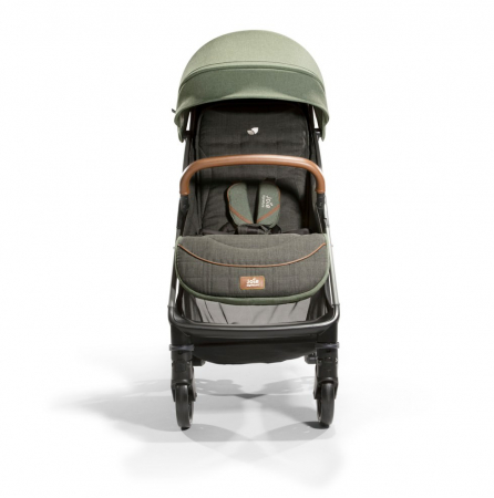 Joie - Carucior pentru copii ultracompact  3 in 1 Parcel Pine / i-Gemm Pine ( Carucior Parcel Pine + Landou Ramble XL Pine + Scoica auto i-Gemm nastere- 85 cm, Pine) [11]
