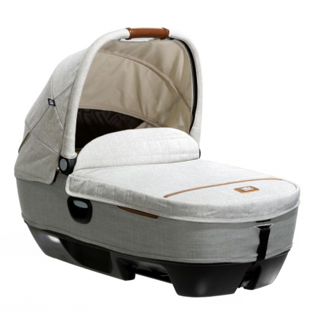 Scaune auto grupa 40-87 cm - Joie - Landou auto Calmi R129 Signature Oyster, 40-70 cm, testat ADAC si certificat R129