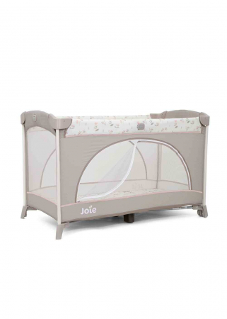 Joie - Patut pliant cu 2 niveluri Allura 120 cm, Flowers Forever [7]