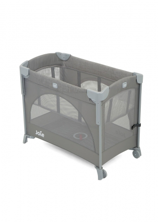 Joie - Patut pliant pentru cosleeping Kubbie Foggy Gray [3]