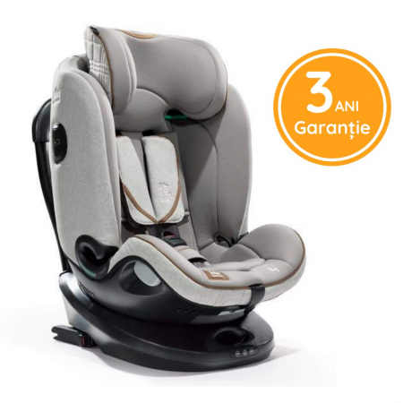 Joie - Scaun auto i-Size i-Spin Grow 360° R Signature, 40-125 cm, Oyster, testat ADAC si certificat R129 [20]