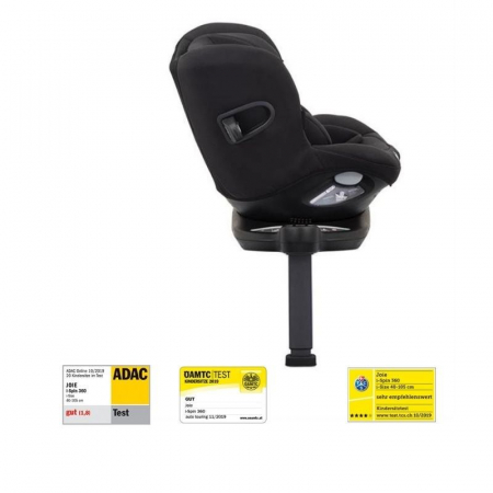 Joie - Scaun auto i-Spin 360° Coal, 40-105 cm, testat ADAC si certificat R129 [4]