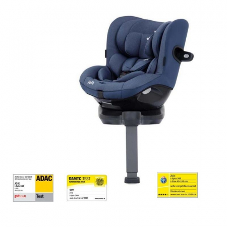 Joie - Scaun auto i-Spin 360° Deep Sea, 40-105 cm, testat ADAC si certificat R129 [7]