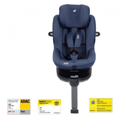 Joie - Scaun auto i-Spin 360° Deep Sea, 40-105 cm, testat ADAC si certificat R129 [4]
