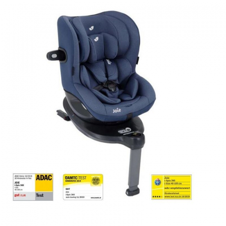Joie - Scaun auto i-Spin 360° Deep Sea, 40-105 cm, testat ADAC si certificat R129 [3]