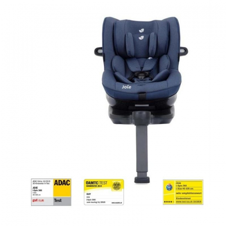 Joie - Scaun auto i-Spin 360° Deep Sea, 40-105 cm, testat ADAC si certificat R129 [11]