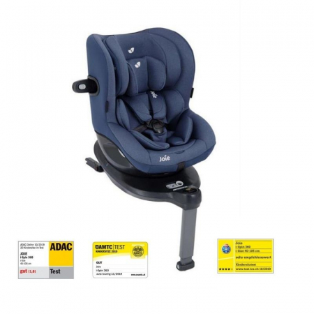 Joie - Scaun auto i-Spin 360° Deep Sea, 40-105 cm, testat ADAC si certificat R129 [5]