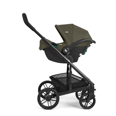 Joie - Scoica auto i-Snug 2 cu tetiera reglabila, 40-75 cm, Fern, testata ADAC si certificata R129 [1]