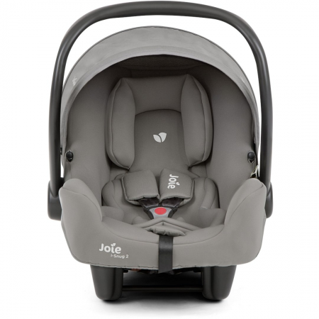 Joie - Scoica auto i-Snug 2 cu tetiera reglabila, 40-75 cm, Pebble, testata ADAC si certificata R129 [1]