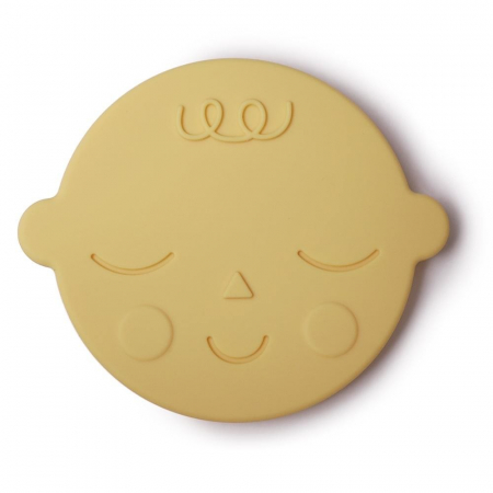 Jucarii pentru dentitie - Jucarie Dentitie Mushie - Face Banana Cream