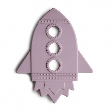 Jucarie Dentitie Mushie - Rocket Soft Lilac [0]