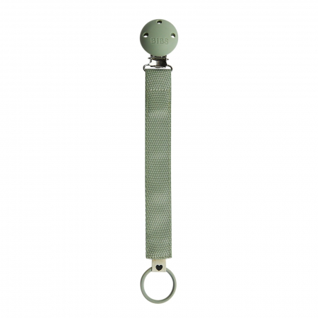 Lantisoare suzeta - Lantisor clip pentru suzeta, textil, BIBS - Sage