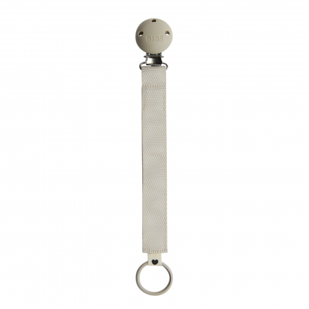 Lantisoare suzeta - Lantisor clip pentru suzeta, textil, BIBS - Sand