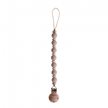 Suzete si accesorii - Lantisor suzeta Mushie - Ari Blush