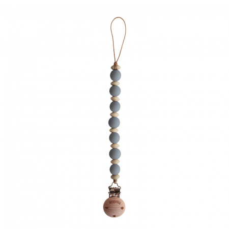 Suzete si accesorii - Lantisor suzeta Mushie - Ari Stone