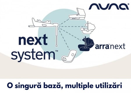 Nuna - Scoica auto i-Size ARRA Next Caviar, 40-85 cm, testata ADAC [1]