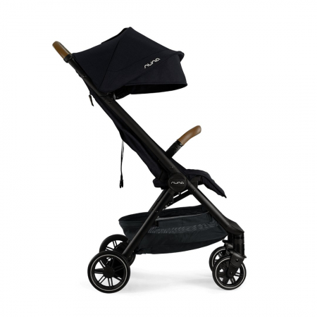 Nuna - Set carucior ultracompact TRVL Caviar + Adaptori TRVL + Landou LYTL Caviar [20]