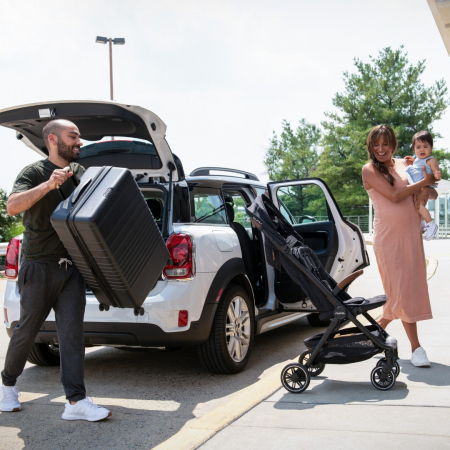 Nuna - Set carucior ultracompact TRVL Pine + Adaptori TRVL + Scoica auto i-Size ARRA Next Pine [8]
