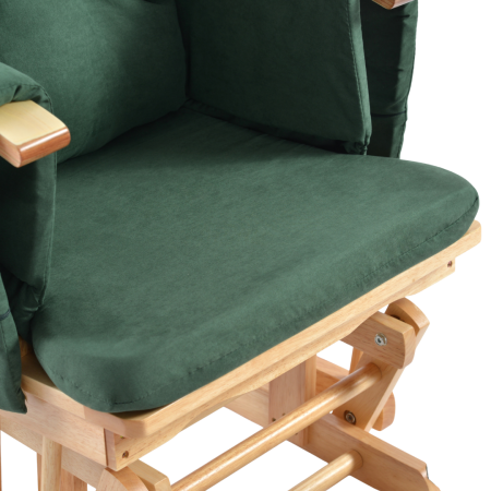 ONINO - Fotoliu reglabil pentru alaptare, cu suport de picioare inclus, CALM.me, Sapphire Green [16]