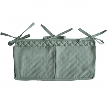 Camera copilului - Organizator cu buzunare pentru patut Mushie - Roman Green
