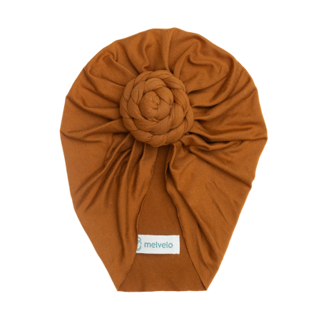 Pachet 3 turbane bebelusi Donut, spandex, Melvelo, Rose - Earth, Sage, Sand [2]