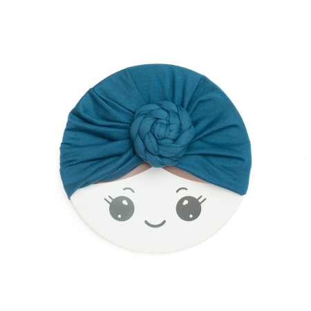 Pachet 3 turbane bebelusi Donut, spandex, Melvelo, Rose - Island Sea, Natural, Fuchsia [1]