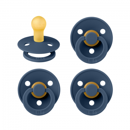 Suzete si accesorii - Pachet Special 3 Suzete Bibs Colour + 1 GRATIS, 0-6 Luni