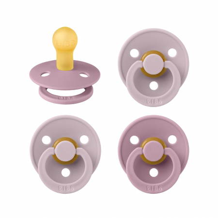 Suzete - Pachet Special 3 Suzete Bibs Colour + 1 GRATIS, 0-6 Luni