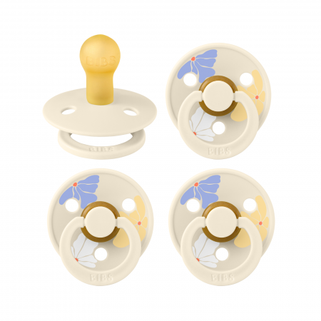Suzete si accesorii - Pachet Special 3 Suzete BIBS x STUDIO + 1 GRATIS, 0-6 Luni