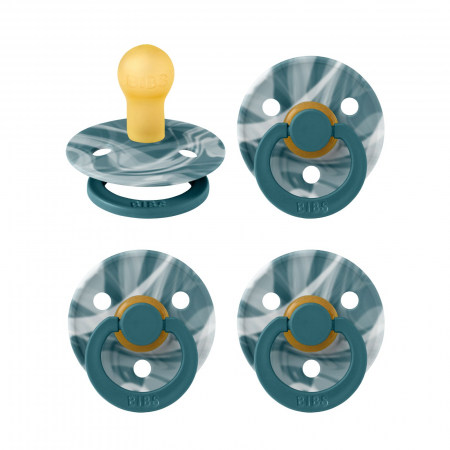 Suzete si accesorii - Pachet Special 3 Suzete Bibs Colour + 1 GRATIS, 0-6 Luni