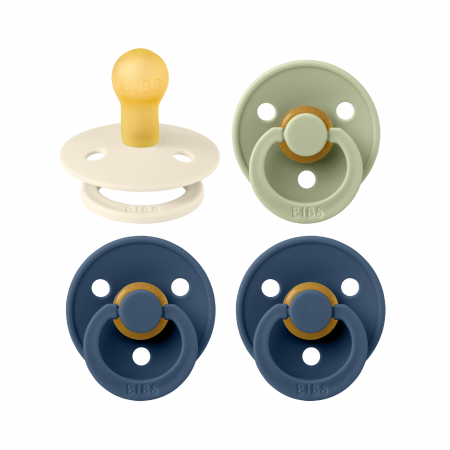 Bibs Colour - Pachet Special 3 Suzete Bibs Colour + 1 GRATIS, 0-6 Luni