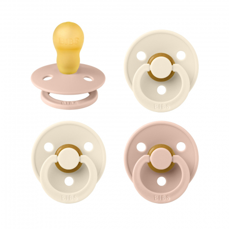 Suzete si accesorii - Pachet Special 3 Suzete Bibs Colour + 1 GRATIS, 18+ Luni