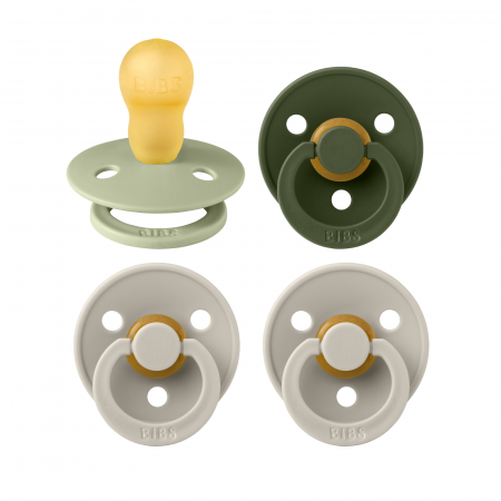 Bibs Colour - Pachet Special 3 Suzete Bibs Colour + 1 GRATIS, 18+ Luni