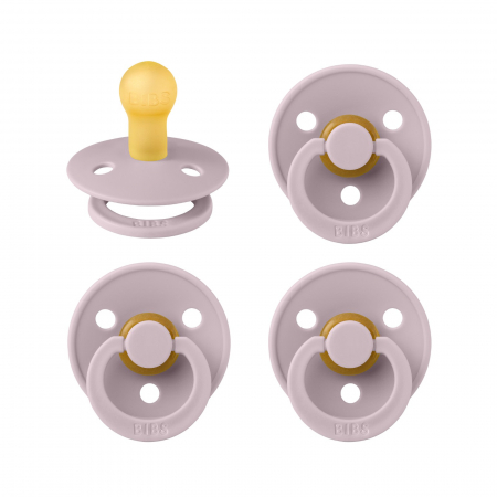 Suzete - Pachet Special 3 Suzete Bibs Colour + 1 GRATIS, 6-18 Luni