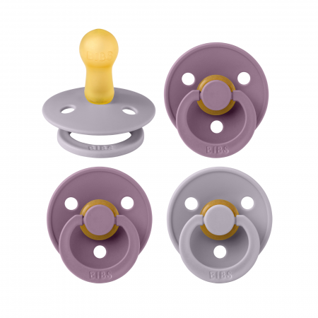 Suzete - Pachet Special 3 Suzete Bibs Colour + 1 GRATIS, 6-18 Luni