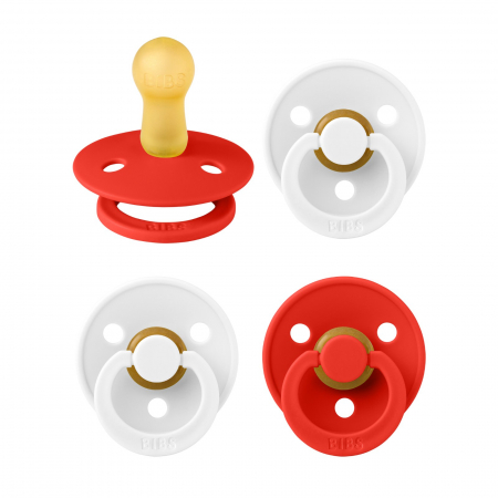 Suzete si accesorii - Pachet Special 3 Suzete Bibs Colour + 1 GRATIS, 6-18 Luni