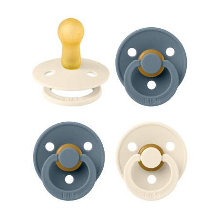 Suzete si accesorii - Pachet Special 3 Suzete Bibs Colour + 1 GRATIS, 6-18 Luni