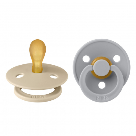 Pachet Special 3 Suzete Bibs Colour, tetina simetrica + 1 GRATIS, 0-6 Luni [3]