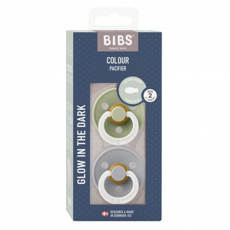Pachet Special 3 Suzete Bibs Colour, tetina simetrica + 1 GRATIS, 6-18 luni [2]