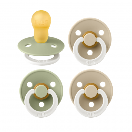 Pachet Special 3 Suzete Bibs Fosforescente Colour + 1 GRATIS, 18+ Luni [1]
