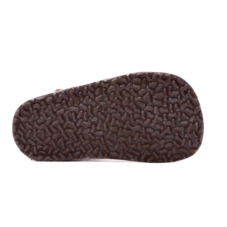 Papucei Barefoot Copii, primii pasi, piele naturala, talpa flexibila de cauciuc, Melvelo - Black [4]